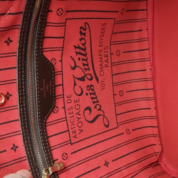 ,❌❌SOLD❌Authentic Louis Vuitton even never full MM LV tote bag brown - Picture 15 of 17